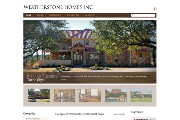 weatherstonehomes.com site used Theme1051