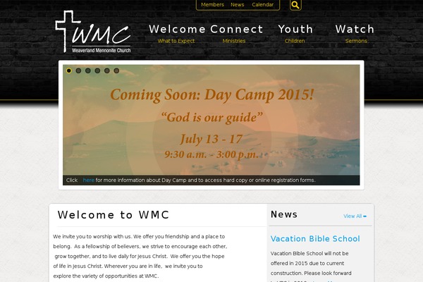 weaverland.org site used Wmc