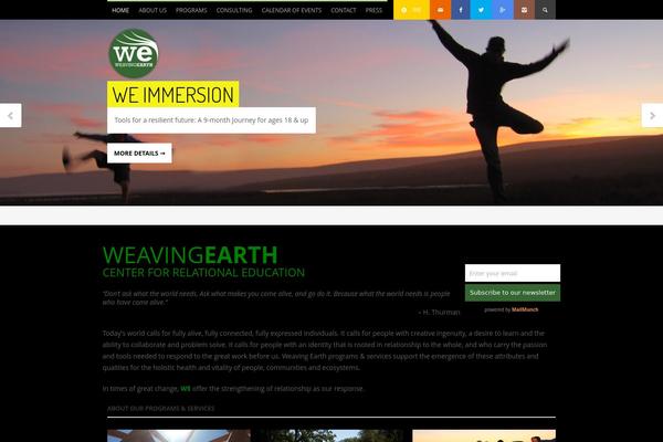 Missionwp21 theme site design template sample