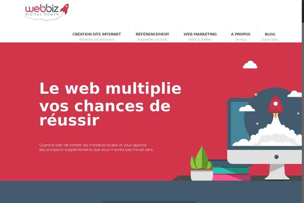 web-biz.fr site used Whaw