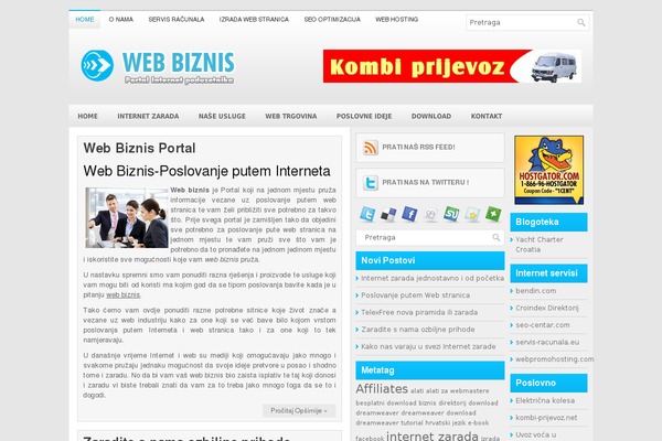 web-biznis.com site used Zenmag