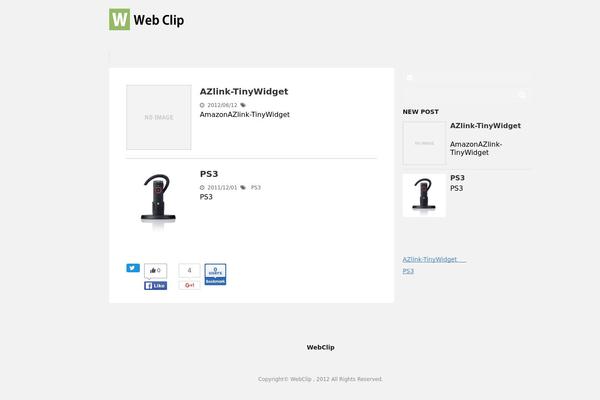 web-clip.com site used Design-clip