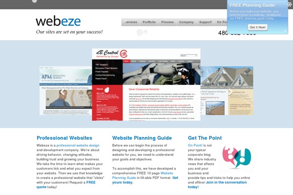 web-eze.com site used Webeze