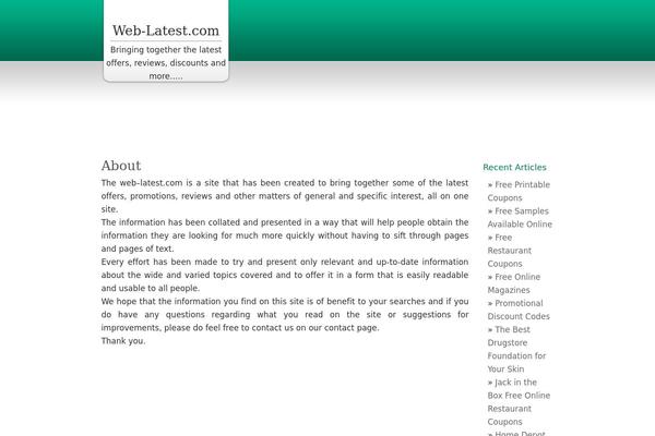 web-latest.com site used Simple-green