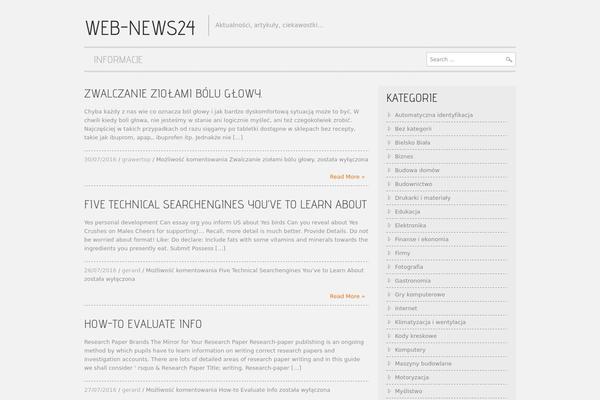 web-news24.eu site used Hannari