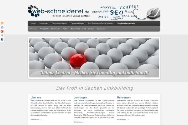 web-schneiderei.de site used Freelancer