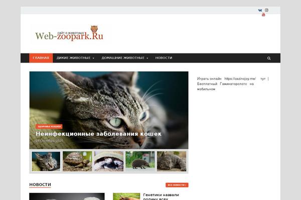 web-zoopark.ru site used HitMag