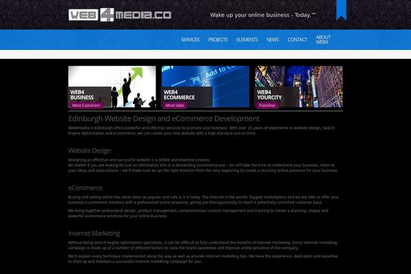 Churchope theme site design template sample