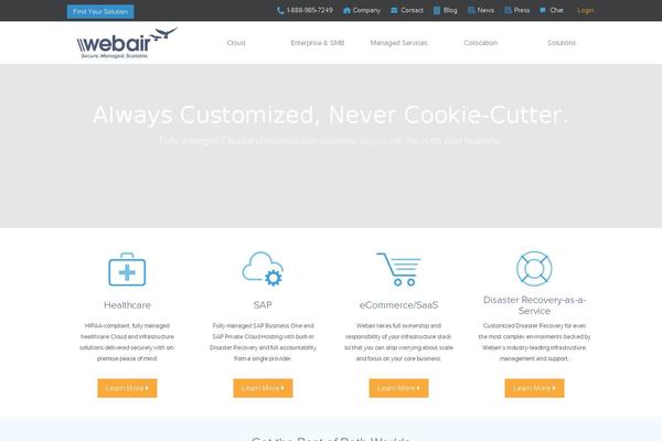 webair_bm theme websites examples