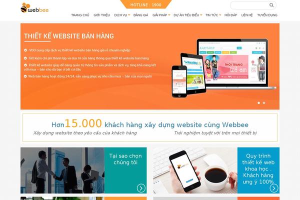 webbee2 theme websites examples