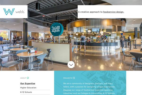 webbfoodservicedesign.com site used Webb