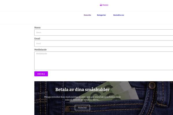 Vilva theme site design template sample