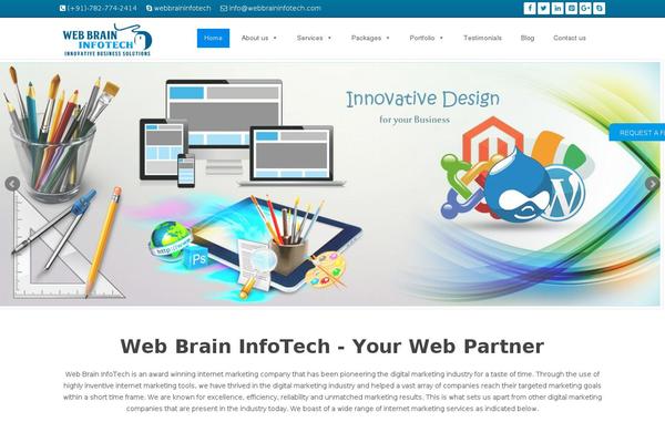 webbraininfotech.com site used Webbraininfotech