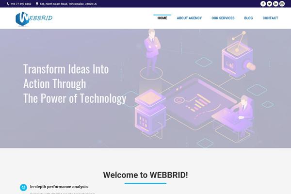 webbrid.com site used Webbrid