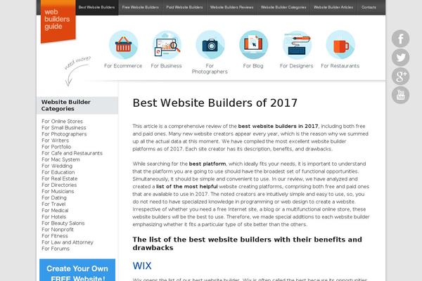 webbuildersguide.com site used Newtheme