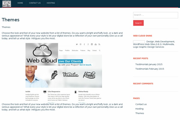 webcloudonline.us site used CWP MegaResponsive