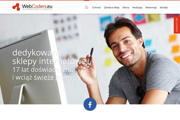webcoders.eu site used Webcoders