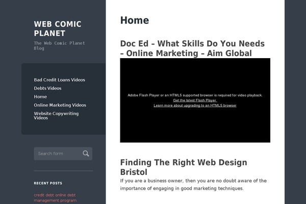 Wilson theme site design template sample