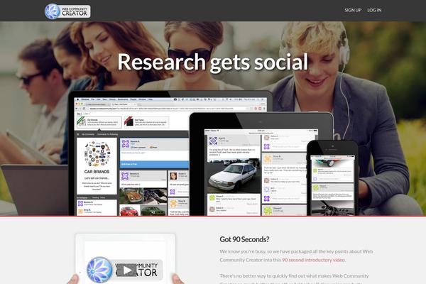 Site using Cornerstone plugin