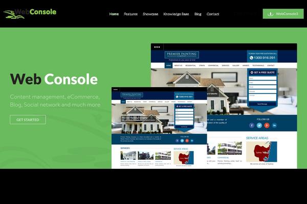 webconsole.co site used Webalive