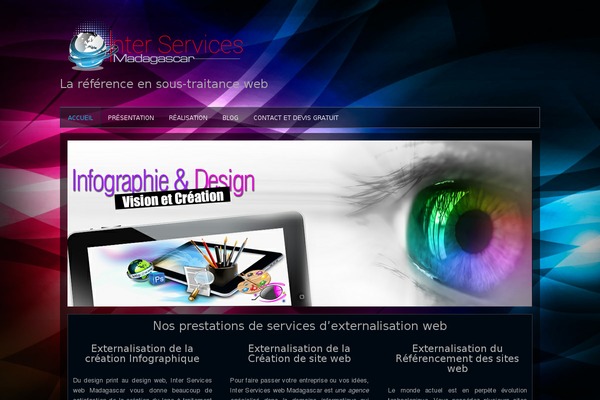 webcrea-madagascar.com site used Interservicesmada