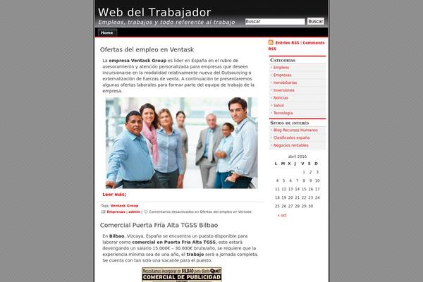 alibi theme site design template sample