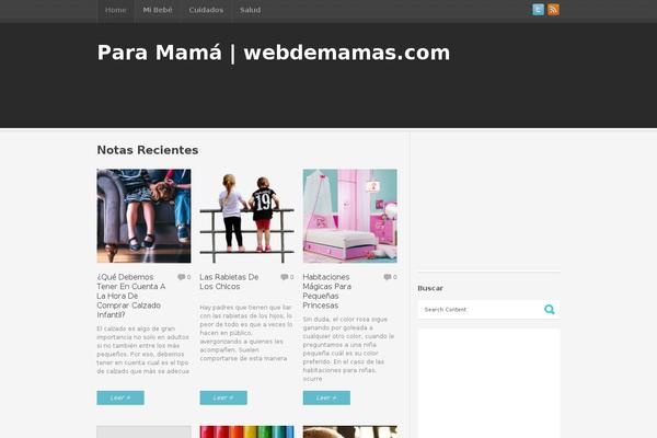webdemamas.com site used Pixelmag