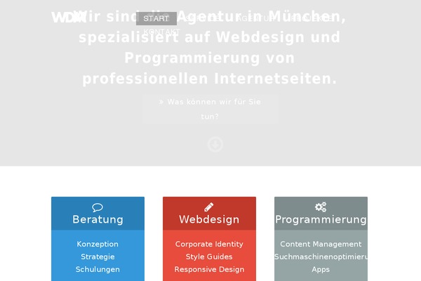 webdesign-muenchen.de site used Wdm