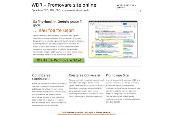 webdesign-ro.eu site used Promovaresite
