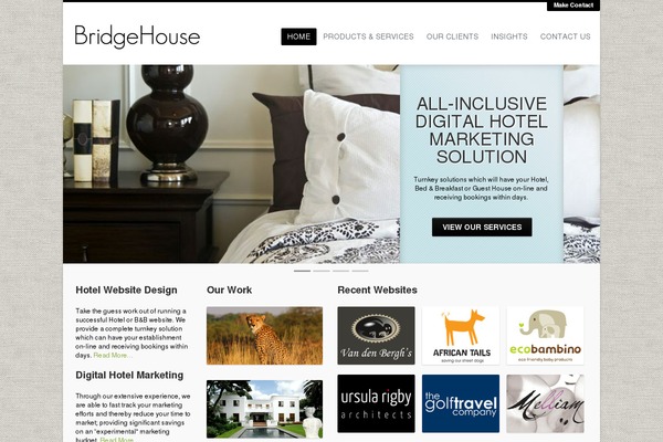 webdesignbytanya.co.za site used Bridgehouse