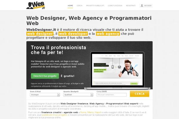 webdesigner.it site used Coming Soon Block