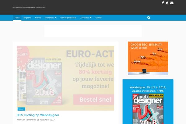 webdesignermagazine.nl site used Generic-webdesigner