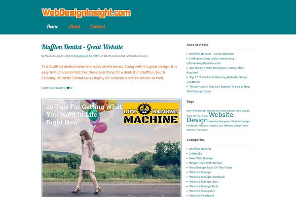 Canvas theme site design template sample