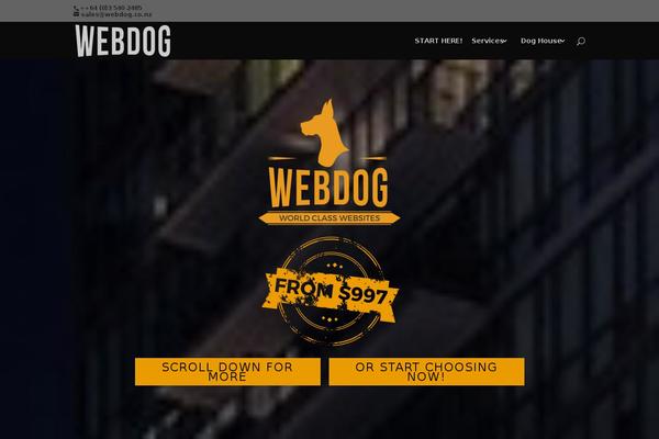 webdog.co.nz site used Webdog-main-site