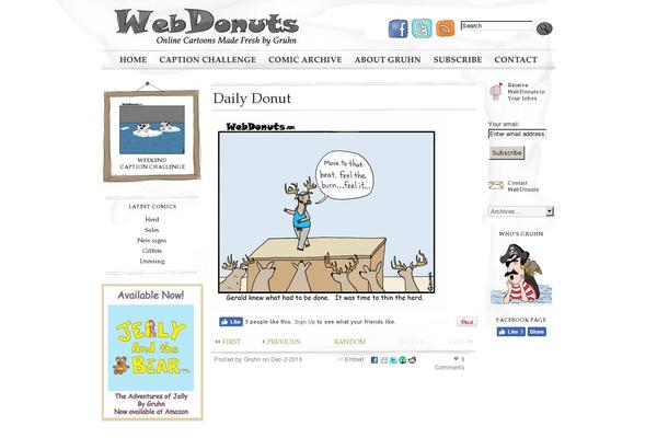 webdonuts.com site used Webdonuts