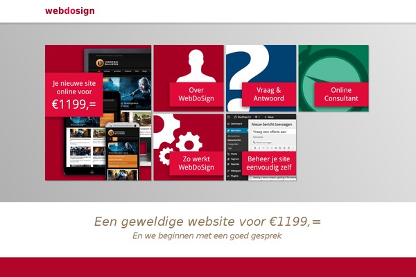 webdosign.nl site used Metrovibes Parent