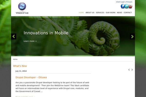 webdrive.ca site used Responsive-base