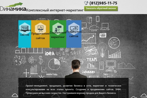 webdynamika.ru site used Dinamika