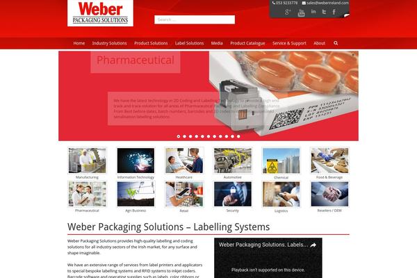 webermarking.ie site used Weber-2017