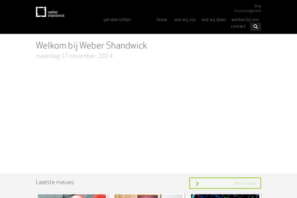 Webershandwick theme site design template sample