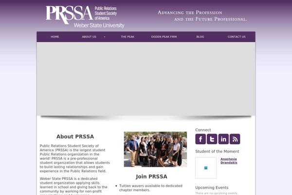 weberstateprssa.com site used Weberstateprssa