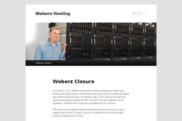 weberz.com site used Weberz