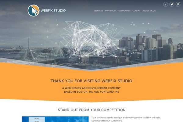 webfixstudio.com site used Webfix-studio