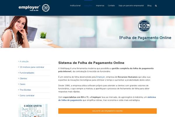 webfopag.com.br site used Teste-employer