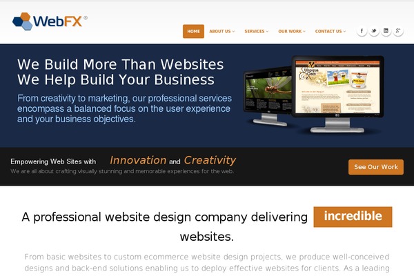 Fx theme site design template sample