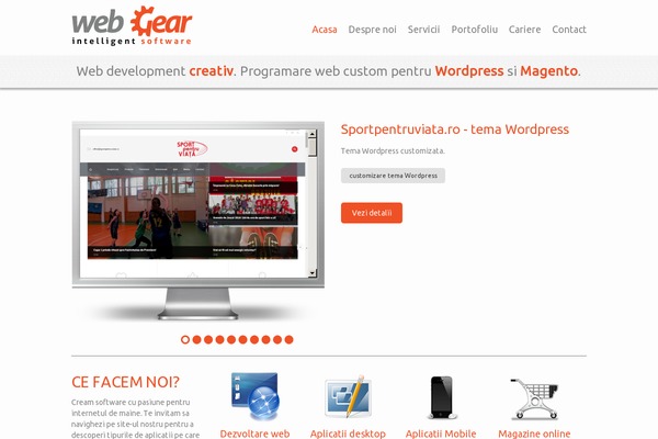 webgear.ro site used Webgear.ro