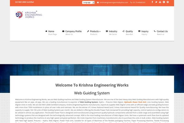 Twenty Fifteen theme site design template sample
