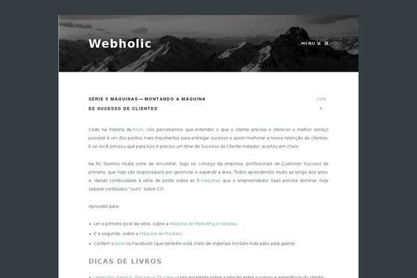 webholic.com.br site used Slyde