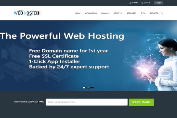 Arkahost theme site design template sample