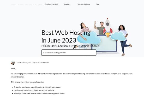 webhostingbits.com site used Jacob